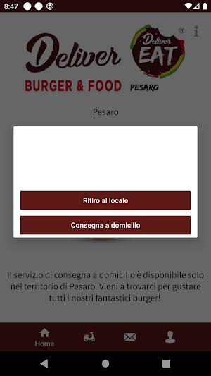 DeliverEat Pesaro Screenshot 1