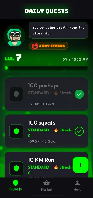Habit Monkey - Daily Quest Screenshot 0