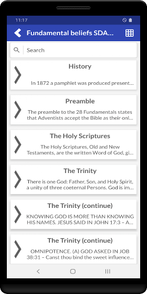 Fundamental beliefs SDA Church Screenshot 0