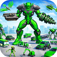 Robot Car Hero Transform 3D