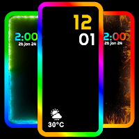 Edge Lighting Colors Wallpaper