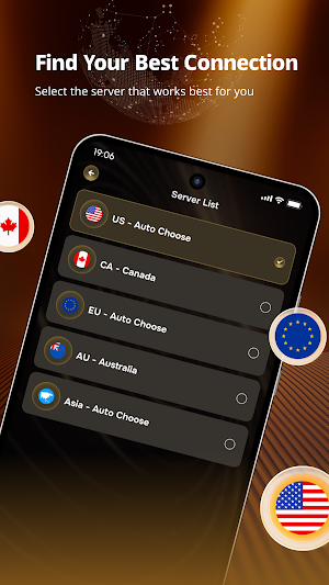 Meridian VPN Screenshot 1