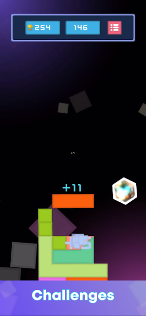 Hexagon Drop - Fun Physics ! Screenshot 3