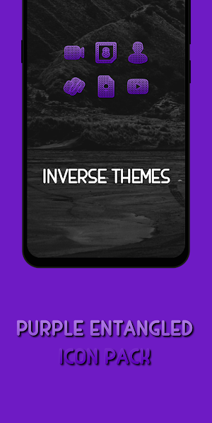 Purple - Entangled Icon Pack Screenshot 1