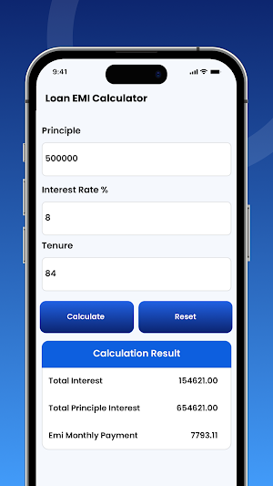 CashLoan - EMI Loan Calculator Screenshot 0