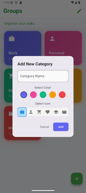 Todo List — Task Manager ✓ Screenshot 1