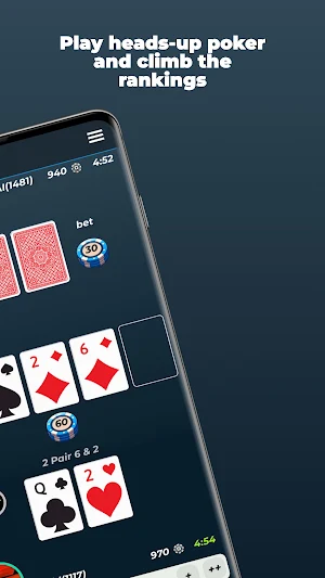 Pokerheads - Heads-up Poker Screenshot 2