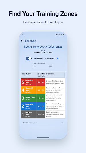 VitalsCalc: Health Calculator Screenshot 2