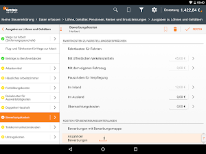 WISO steuer:App 2015 Screenshot 1