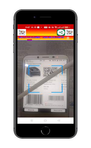 QR BARCODE SCANNER & Generator Screenshot 2