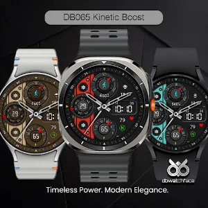DB065 Kinetic Boost Watch Face Screenshot 2