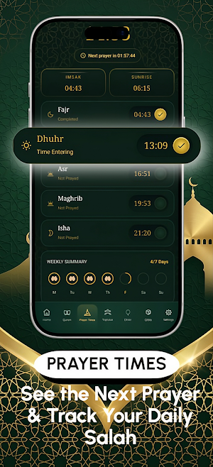 MyDeen: Prayer, Quran & Qibla Screenshot 3