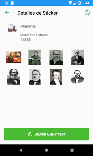 Palmoni Stickers Screenshot 1