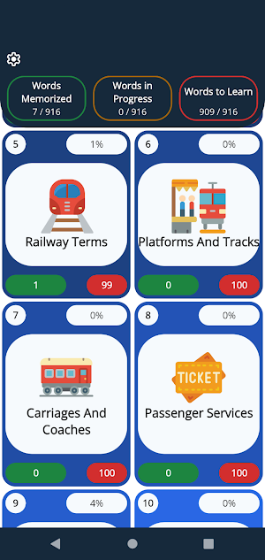 English for Rail Screenshot 1