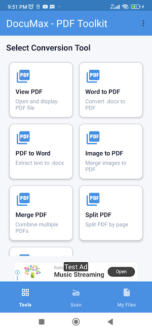 PDF Toolkit - DocuMax Screenshot 0