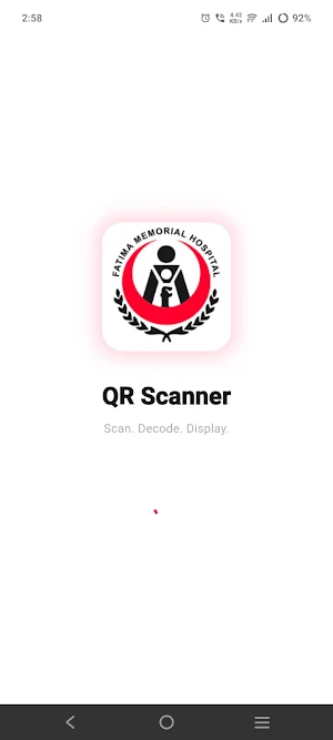 FMH QR Scanner Screenshot 0