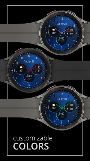 DADAM65B Analog Watch Face Screenshot 1