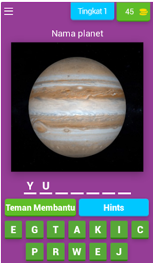 Tebak planet-planet tata surya Screenshot 3