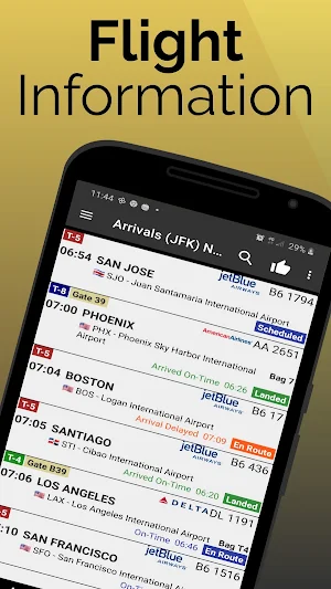 Atlanta Airport: Flight Information for ATL Screenshot 0