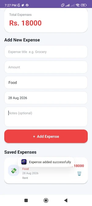 Pocket Planner Screenshot 1
