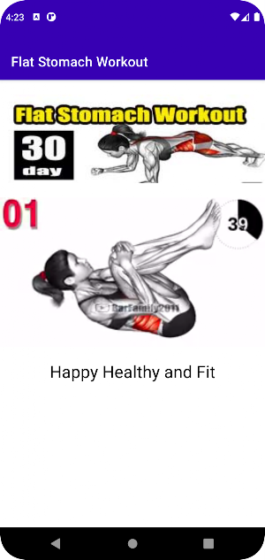 Flat Stomach Workout Screenshot 3