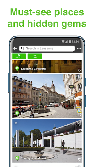 Lausanne SmartGuide - Audio Gu Screenshot 2