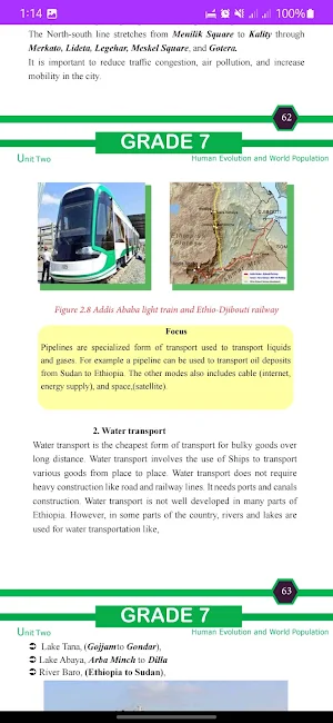 Ethio Books : Grade 7 Textbook Screenshot 3