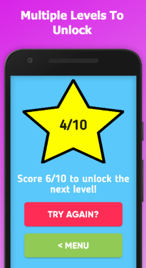 Spelling Test Quiz Screenshot 1