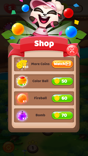 Panda Bubble: Shooter Game Screenshot 2