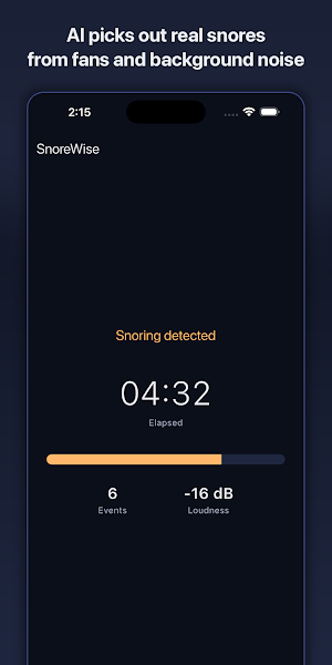 SnoreWise: Snore Recorder Screenshot 1