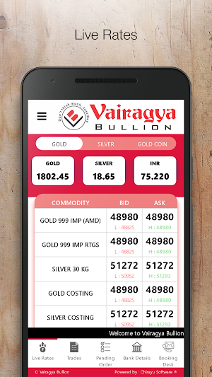 Vairagya Bullion Screenshot 0