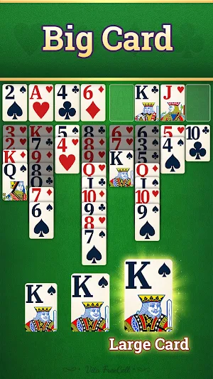 Vita FreeCell - Big Card Game Screenshot 1