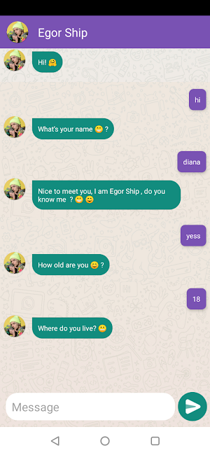 Egor Ship Fake Video Call - Egor Ship Call & Chat Screenshot 3