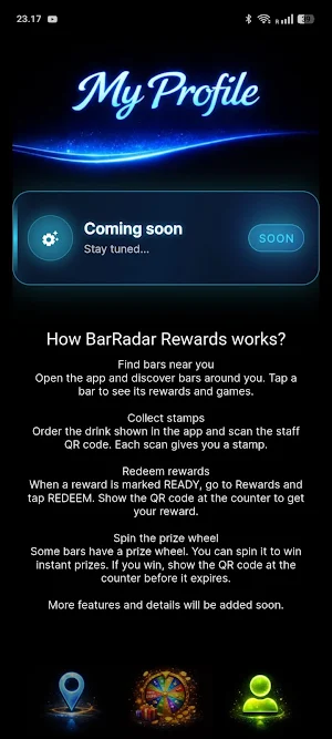 Bar Radar Rewards Screenshot 2