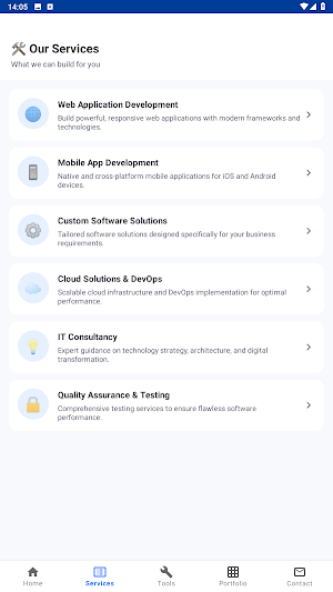 DevHub Screenshot 1