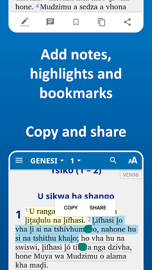 The Bible in Tshivenda Screenshot 3