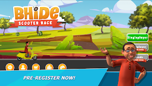 Bhide Scooter Race| TMKOC Game Screenshot 0