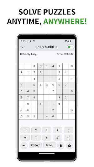 Daily Sudoku - Classic Puzzles Screenshot 2