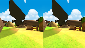 VR Dino Animals Park-Cardboard Screenshot 1