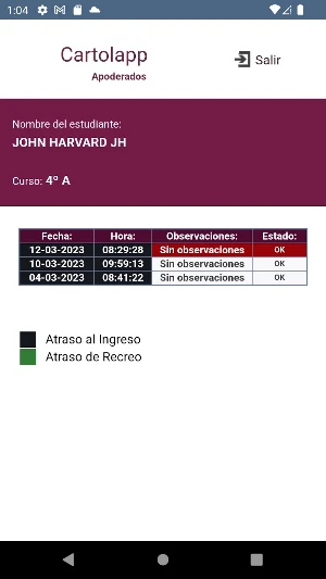 Cartolapp Screenshot 1