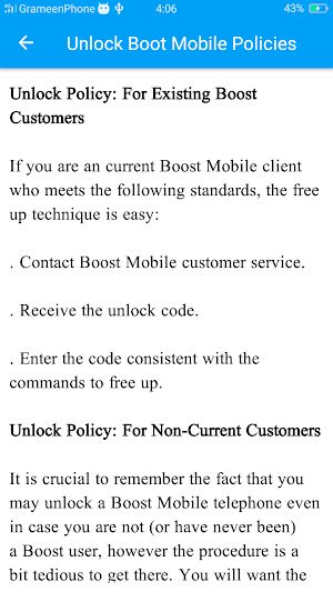 Boost Phone Unlock Guide Screenshot 3