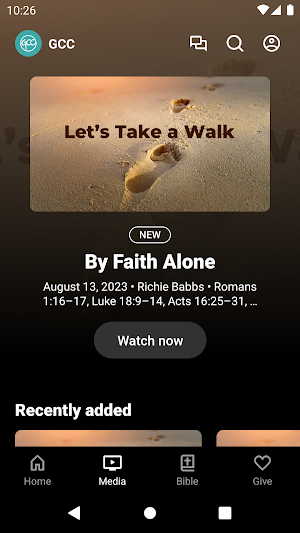 Greenbrier Community Church Screenshot 1