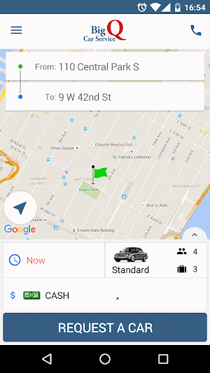 Big Q Car Service Screenshot 2