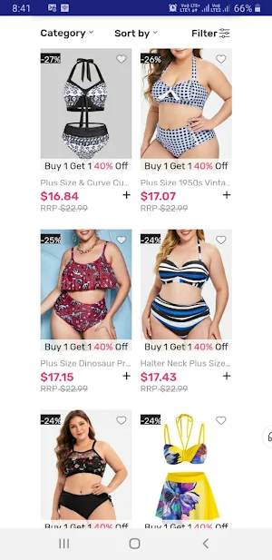 PinkGal - Plus Size Fashion Screenshot 1