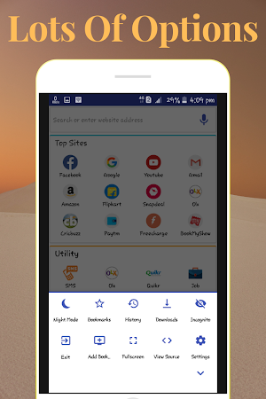 Eagle Browser - Fast & Light Screenshot 1
