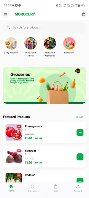MGROCERY Screenshot 0
