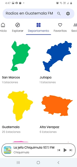Chapín Radios Guatemala Screenshot 2