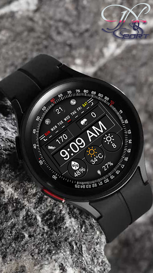 [N-SPORT9] Digital Auto Watch Screenshot 1