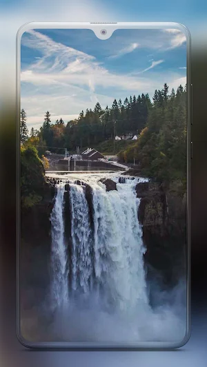 Waterfall Wallpaper HD Screenshot 0