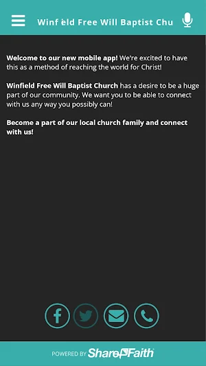 Winfield Free Will Baptist Chu Screenshot 3